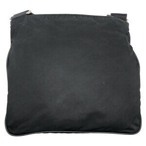 Prada nylon shoulder black crossbody triangle bag Tessuto logo